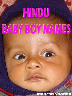 cover image of Hindu Baby Boy Names